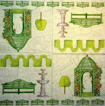 141 Garden - 3-ply (cream) - Ihr